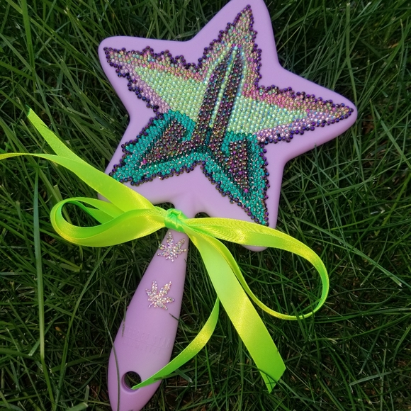 🆕️Jeffree Star, Custom Bling Soft Purple Mirror - Picture 2 of 8